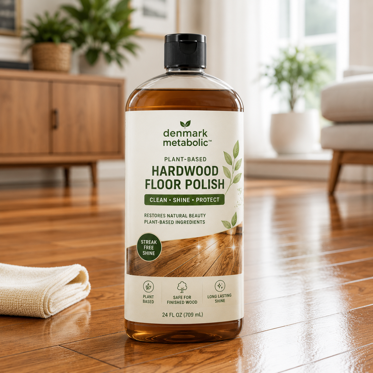 denmarkmetabolic™ Hardwood Floor Polish